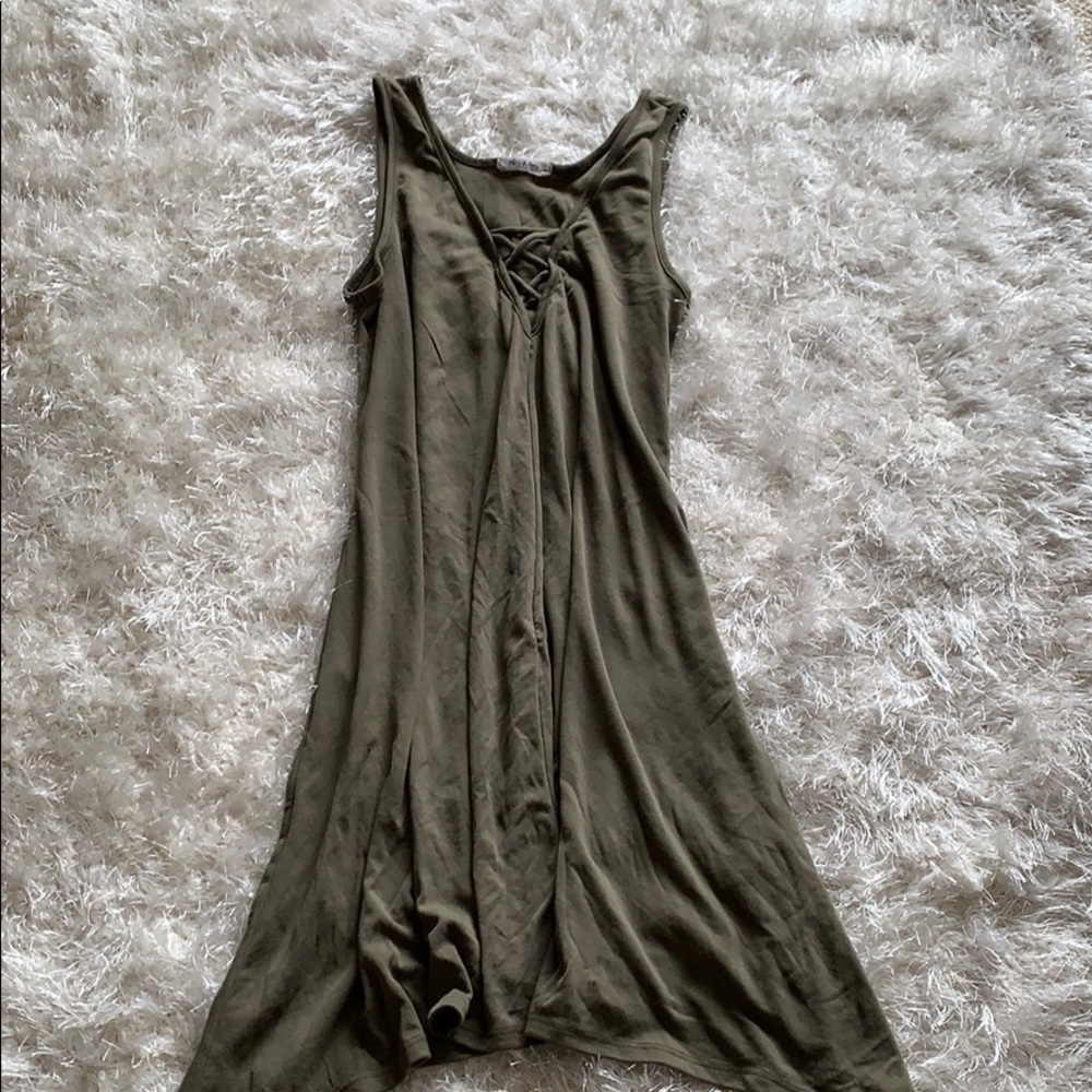 Ribbed Tank Top Dress